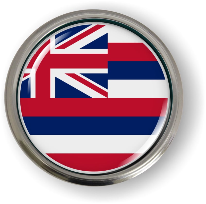 Hawaii - State Flag Emblem